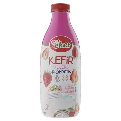 Eker Çilekli Kefir 1 Lt