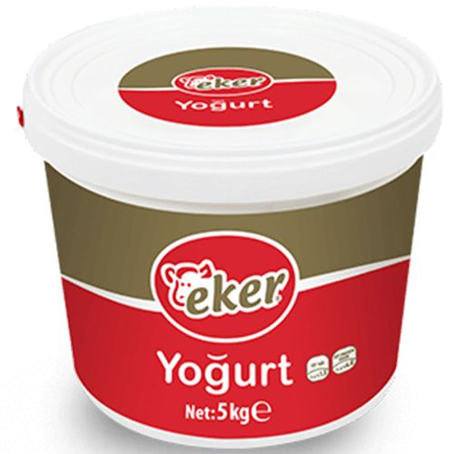 Eker Homojenize Yarım Yağlı Yoğurt 5 Kg