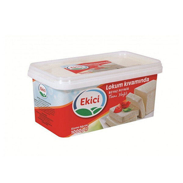 Ekici Tam Yağlı Beyaz Peynir 1000 Gr