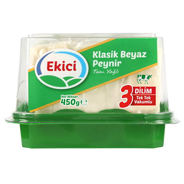 Ekici Tam Yağlı Olgunlaştırılmış Beyaz Peynir 450 Gr