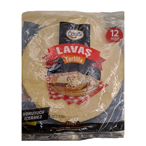 Ekmecik Lavaş ve Tortilla 840 Gr