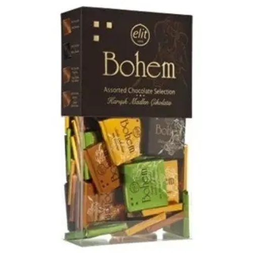 Elit Bohem Kapaklı Asetat Kutu 200 G