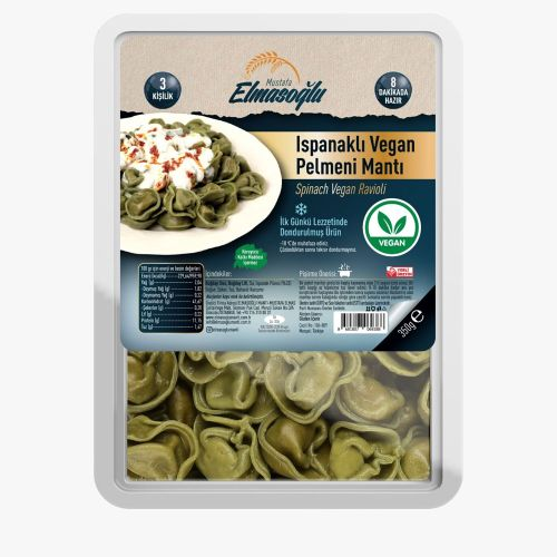 Elmasoğlu Ispanaklı Vegan Pelmeni Mantı 350g