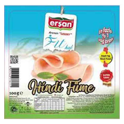 Erşan Hindi Füme Dilimli 100 Gr