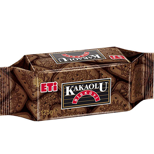 Eti Bisküvi Kakaolu 125 Gr