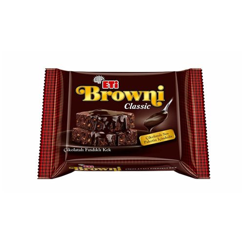 Eti Brownı Klasik Çikolatalı Fındıklı Kek 200 G