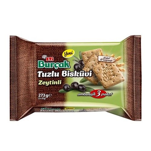 Eti Burçak Tuzlu Zeytinli Bisküvi 91 Gr