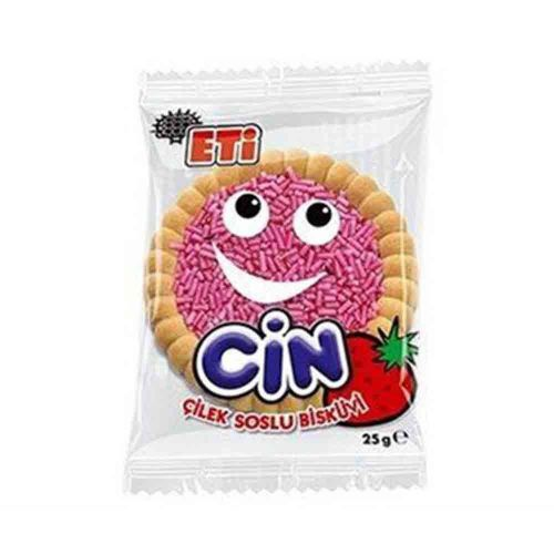 Eti Cin Bisküvi Çilek Jöleli 13x25 Gr