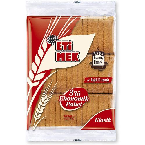 Eti Etimek Klasik Kızarmış Ekmek 3 Adet 429 Gr