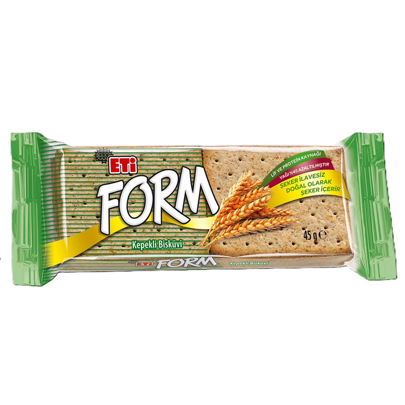 Eti Form Kepekli Bisküvi 45 Gr