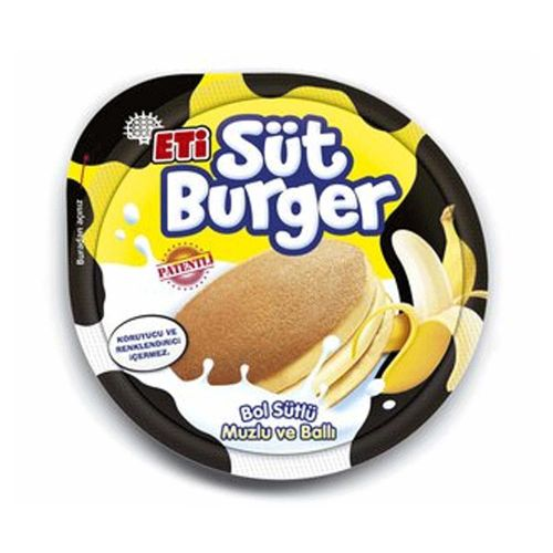 Eti Kek Süt Dolgulu Süt Burger Muzlu 35 GR