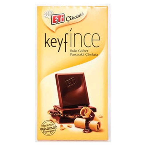 Eti Keyfince Rulo Gofret Parçalı Çikolata 70 Gr