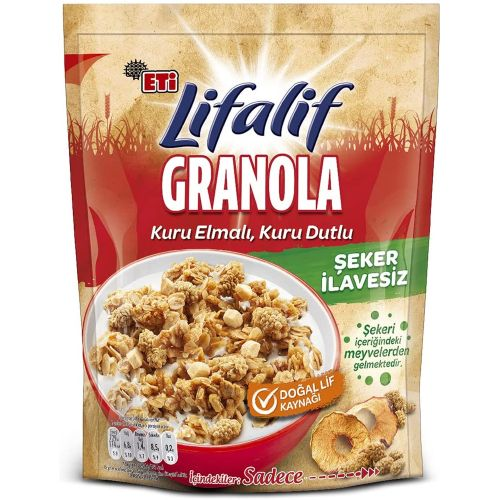 Eti Lifalif Granola Elmalı Hurmalı 200 Gr