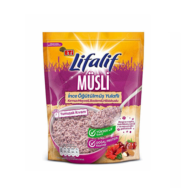 Eti Lifalif İnce Hibiskuslu Müsli 250 Gr