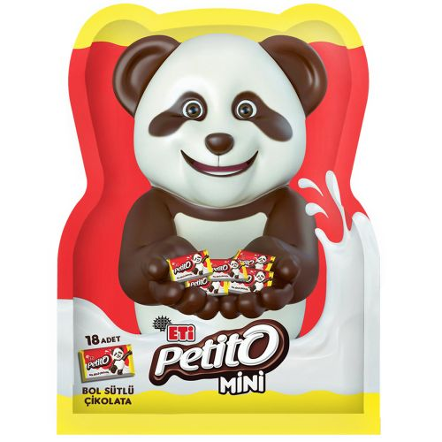 Etı Petito Ayıcık Mini Sütlü Çikolata Torba 72 G