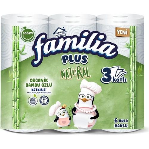 Familia Natural Havlu 6 Adet