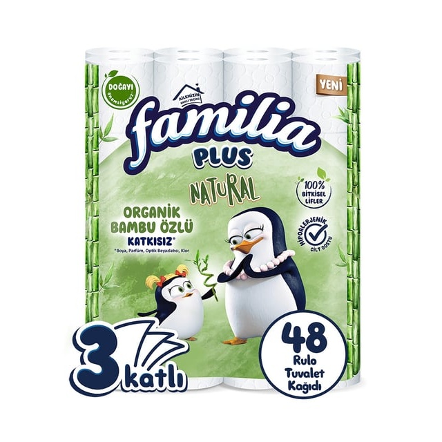 Familia Natural Tuvalet Kağıdı 48 Adet
