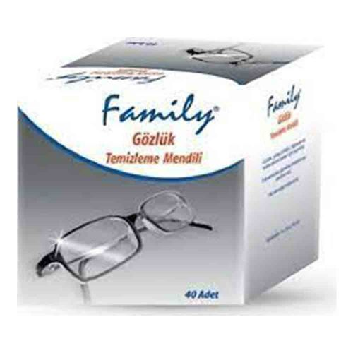 Family Gözlük Temizleme Mendili 40lı