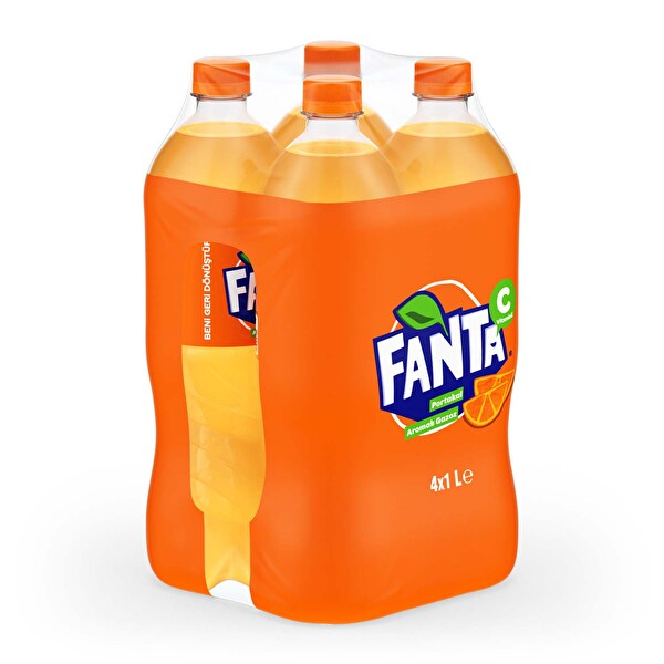 Fanta Portakal 4x1 Lt