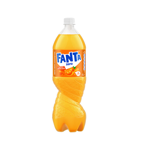 Fanta Zero Portakal 1 Lt Pet