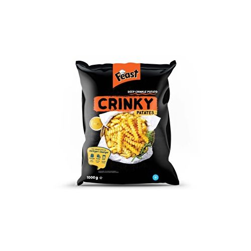 Feast Crinky Patates 1000 Gr