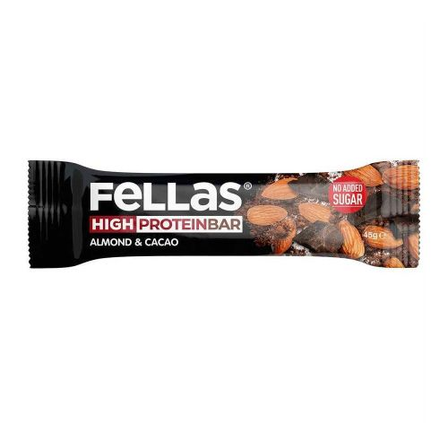 Fellas Badem & Kakao Yüksek Proteinli Bar 45 Gr