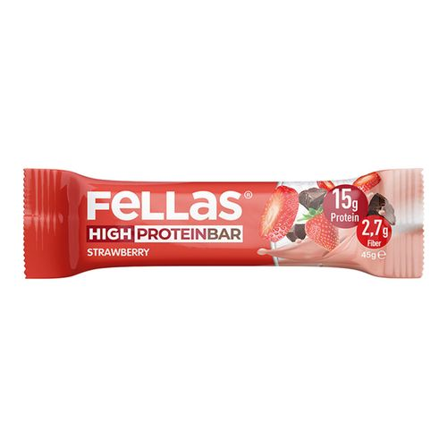 Fellas Yüksek Protein Bar Çilek 45 Gr