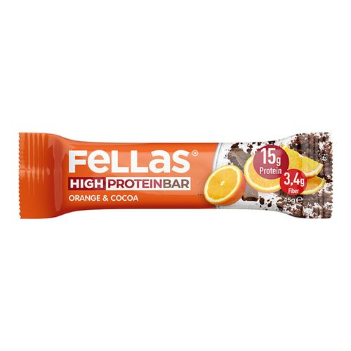 Fellas Yüksek Protein Bar Portakal 45 Gr