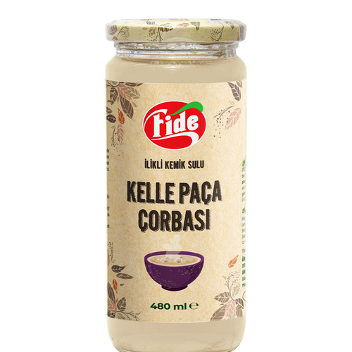 Fide Kemik Sulu Kelle Paça Çorbası 480 Ml