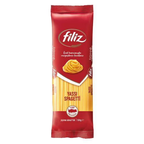 Filiz Yassı Spaghetti Makarna 500 Gr