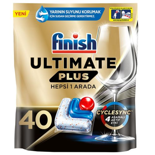 Finish Ultimate Plus Hepsi Bir Arada 40 Adet