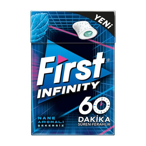 First Infinity 60 Dakika Nane Aromalı Sakız 20 Gr