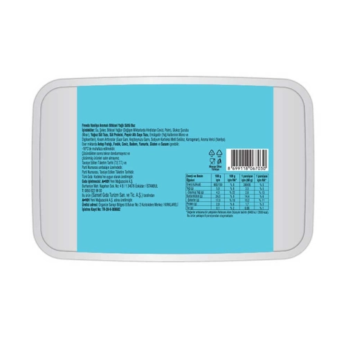 Freedo Dondurulmuş Vini Vanilya 1 LT