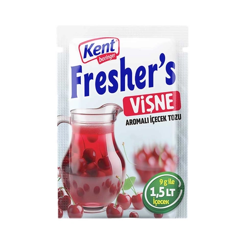 Fresher's Vişne Aromalı Toz İçecek 9 Gr