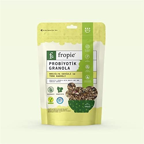 Fropie Brezilya Cevizi & Türk Kahvesi Granola 200 Gr