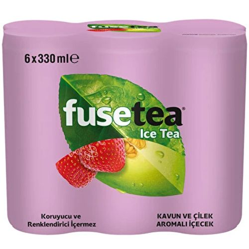 Fuse Tea Buzlu Çay Kavun Çilek 330 Ml
