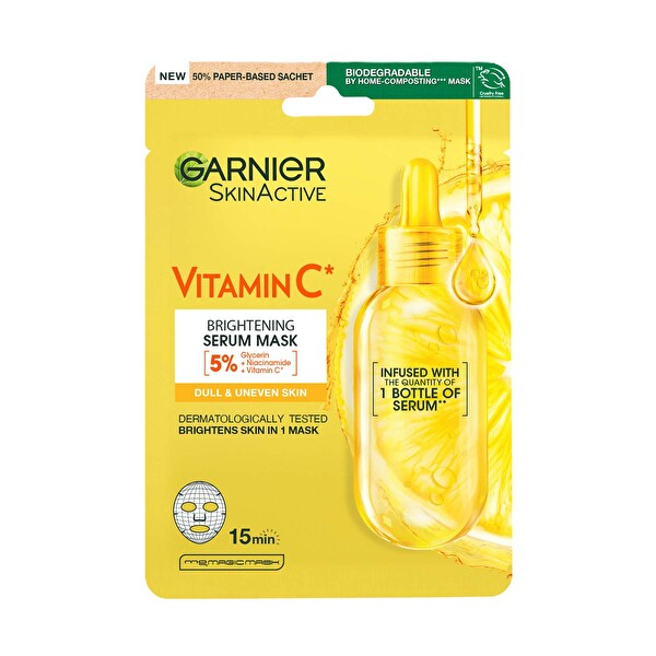 Garnier Vitamin C Serum Kağıt Maske Adet