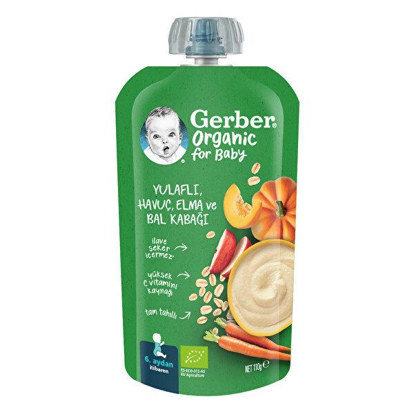 Gerber Org.yulaf.hvç.elma Bal Kba. 110 G