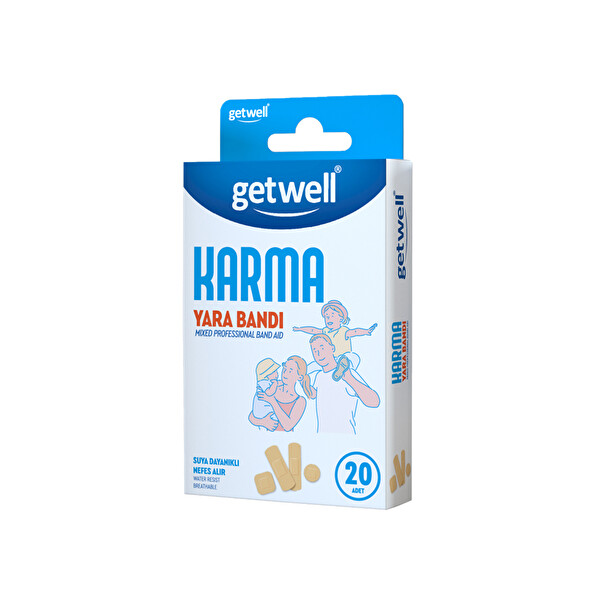 Getwell Karma Yara Bandı 20 Adet
