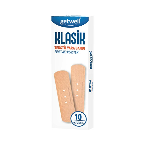 Getwell Klasik Tekstil Yara Bandı 10 Adet