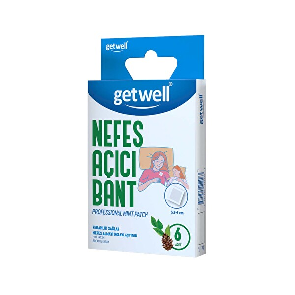 Getwell Nefes Açıcı Bant 6 Adet