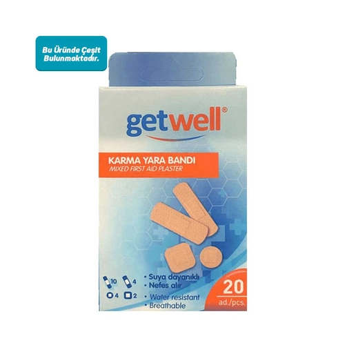 Getwell Yara Bandı Karma Adet