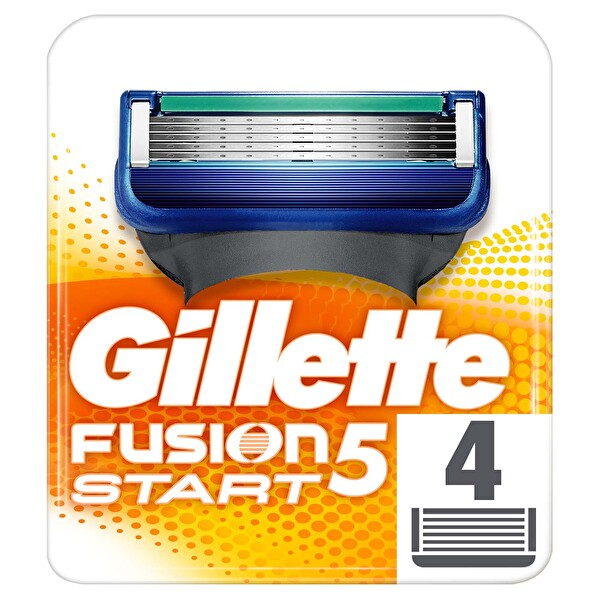 Gillette Fusion 5 Start Bıçak 4 Adet