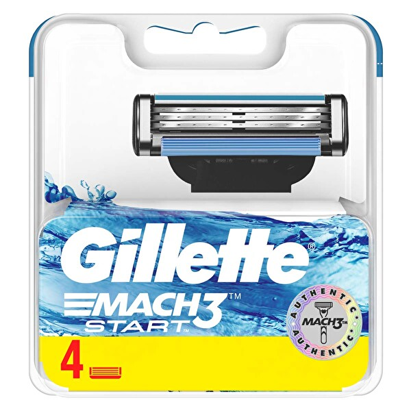 Gillette Mach3 Start Bıçak 4 Adet