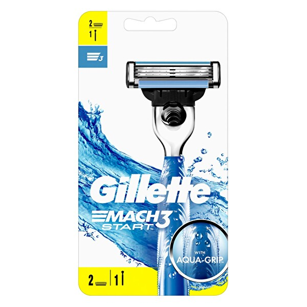 Gillette Mach3 Start Tıraş Makinesi 2 Başlık 1 Adet