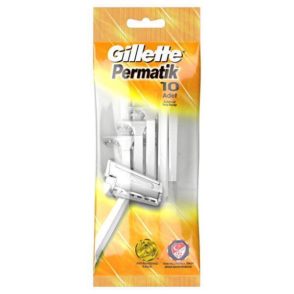 Gillette Permatik 10 Adet