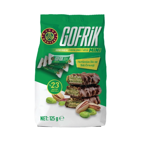 Gofret Antepfıs.süt Çik Kap 125 G Gofrik