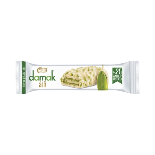 Gofret Beyaz Çik.antep Fıs.30g Damak Ala