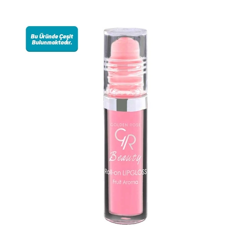 Golden Rose Lip Gloss Beauty Roll On Adet