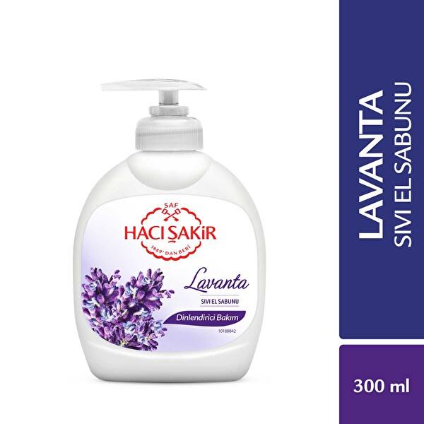 Hacı Şakir Sıvı Sabun Lavanta 300 Ml